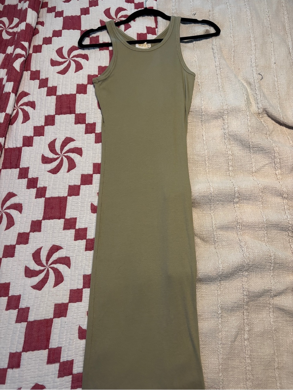 NATION Ribbed Tank Midi Dress - Picture 4 of 4